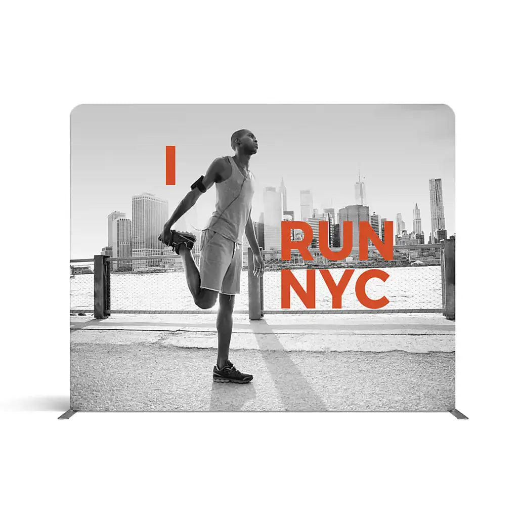 WaveLine® Display Wall - Straight Double Sided 10ft/3m Wide image 0