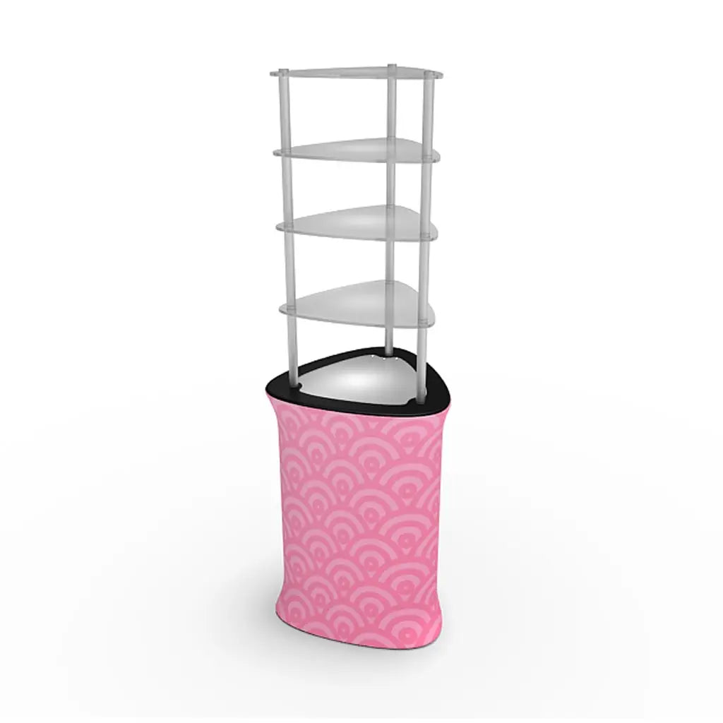 Brandcusi™  Triangular Counter and Display Tower image 1