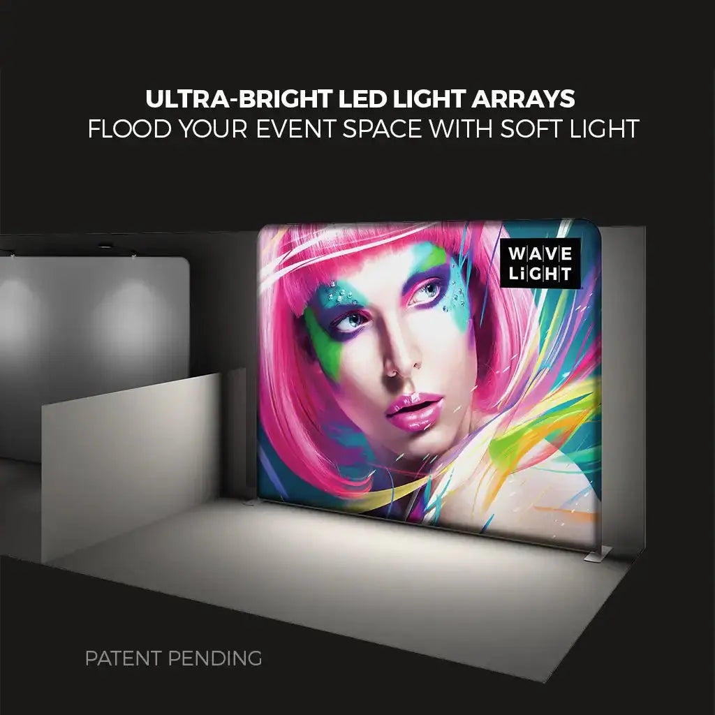 WaveLight® LED Backlit Display Wall - 10ft image 5