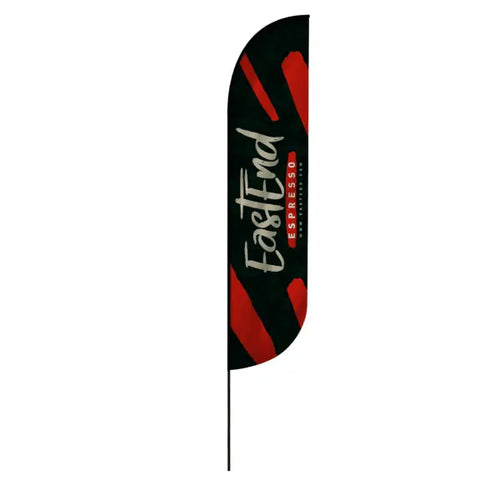 4.0m Fibreglass Bold Flag and Pole Kit image 0
