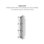 OneFabric Pop-up Display - Curved w/ End Caps 8ft Wide image 6
