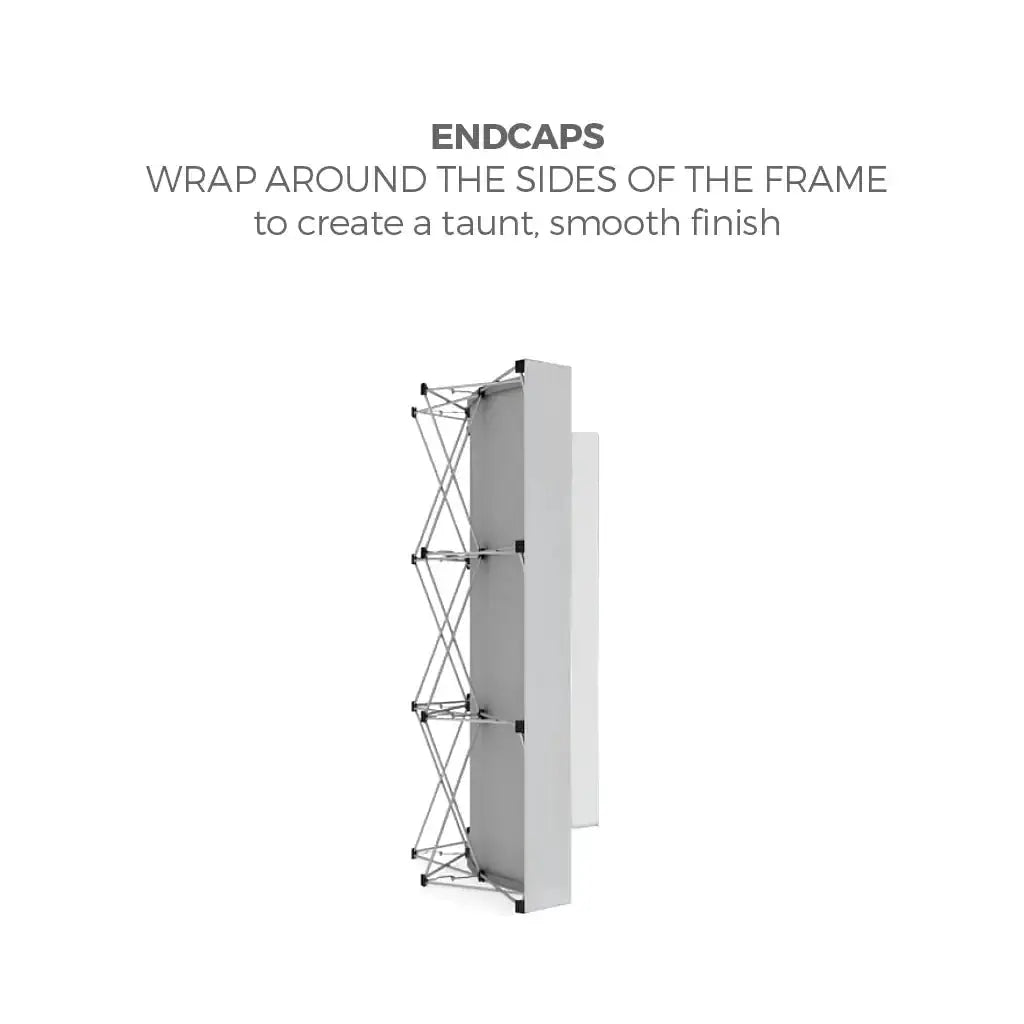 OneFabric Pop-up Display - Curved w/ End Caps 8ft Wide image 6