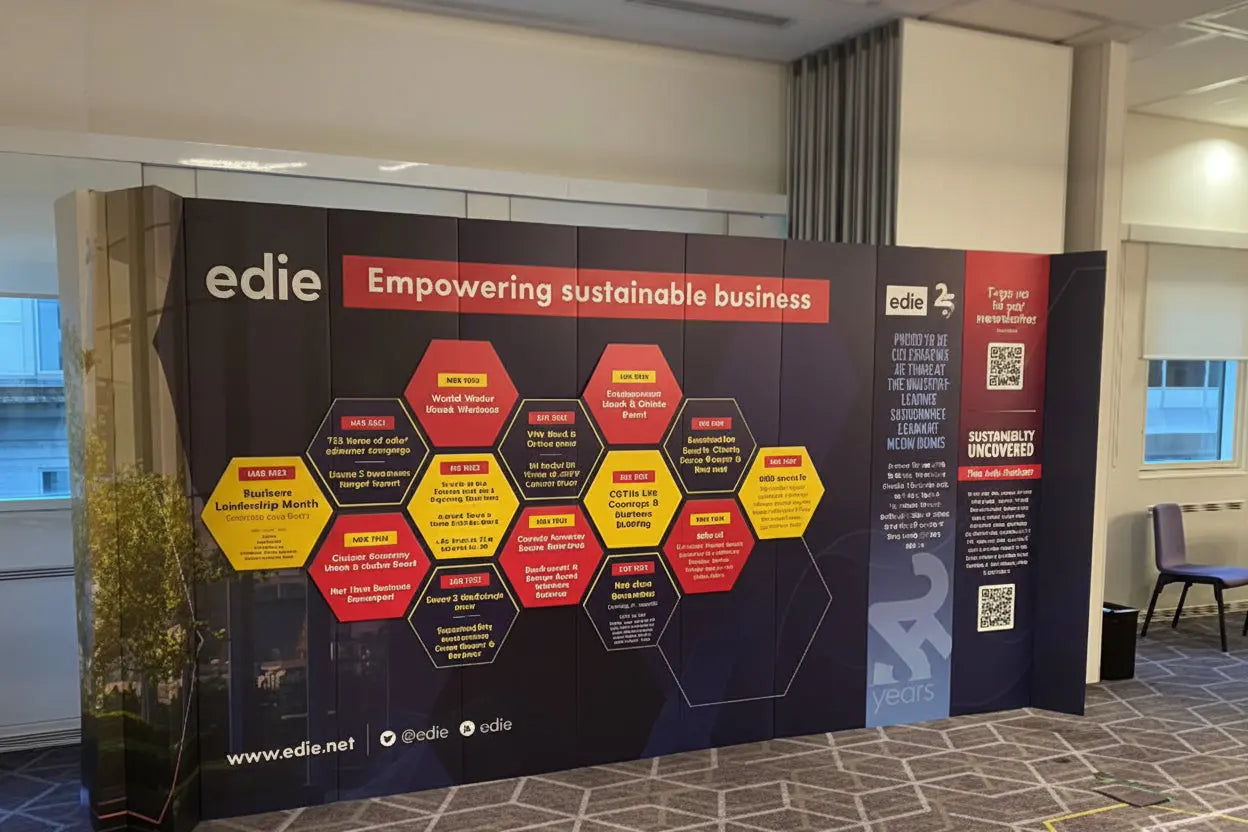 Sustainable Cardboard Modular Display Wall My Store