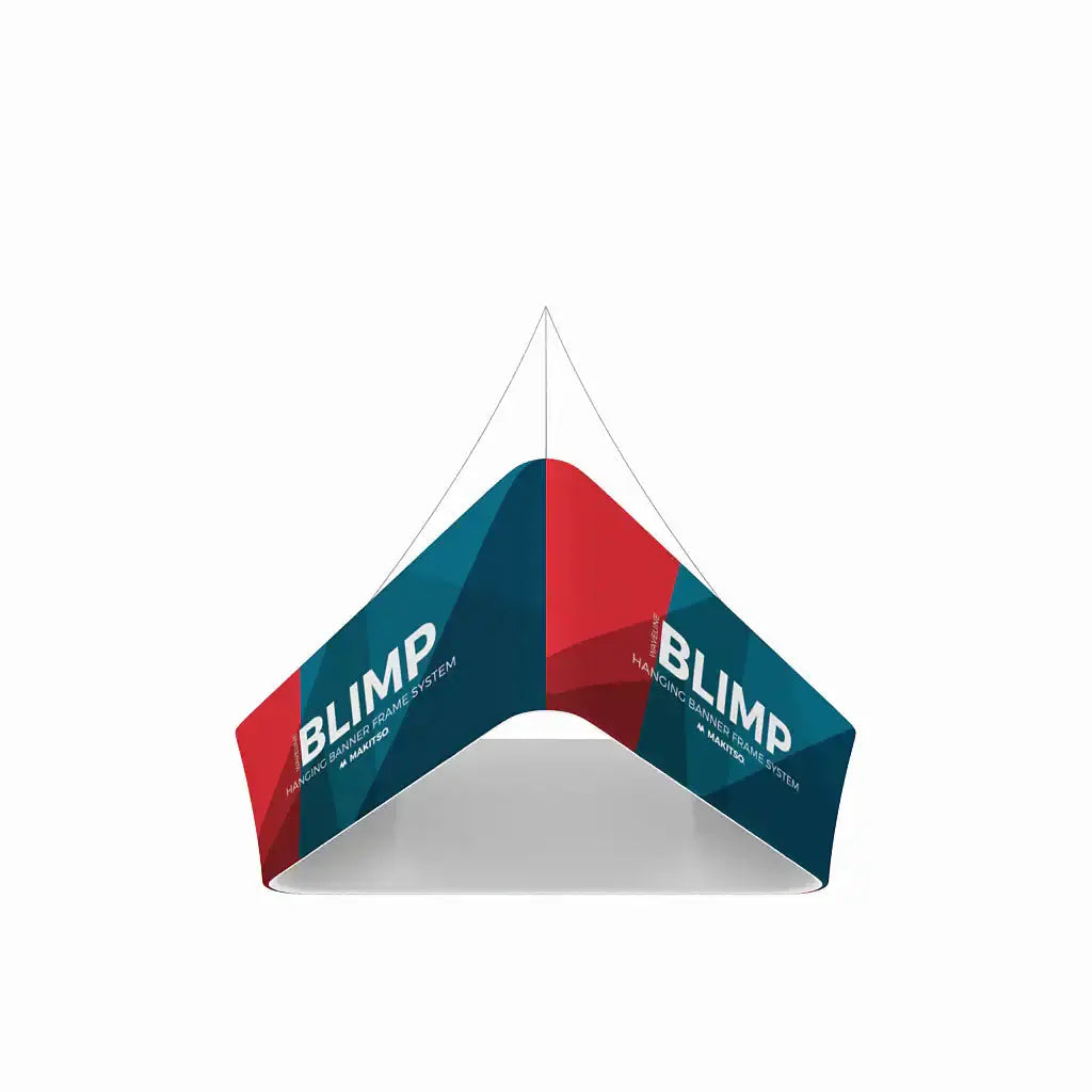 WaveLine Blimp® Trio Tapered - Single Sided 10ft W x 3ft H image 1