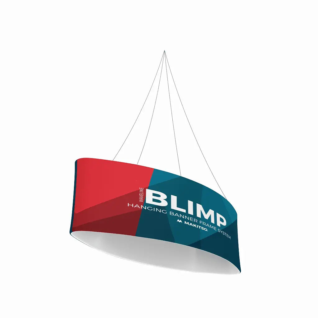 WaveLine Blimp® Elipse - Single Sided 12ft W x 3ft H image 1