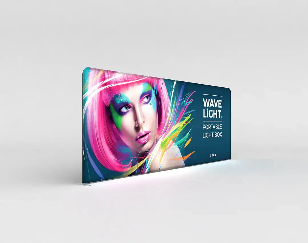 WaveLight® LED Backlit Display Wall - 18.5ft image 2