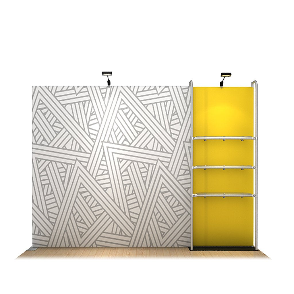 WaveLine® Merchandiser Kit 17 – White Base – Single-Sided GraphicWaveLine® Merchandiser Kit 17 – White Base – Single-Sided Graphic