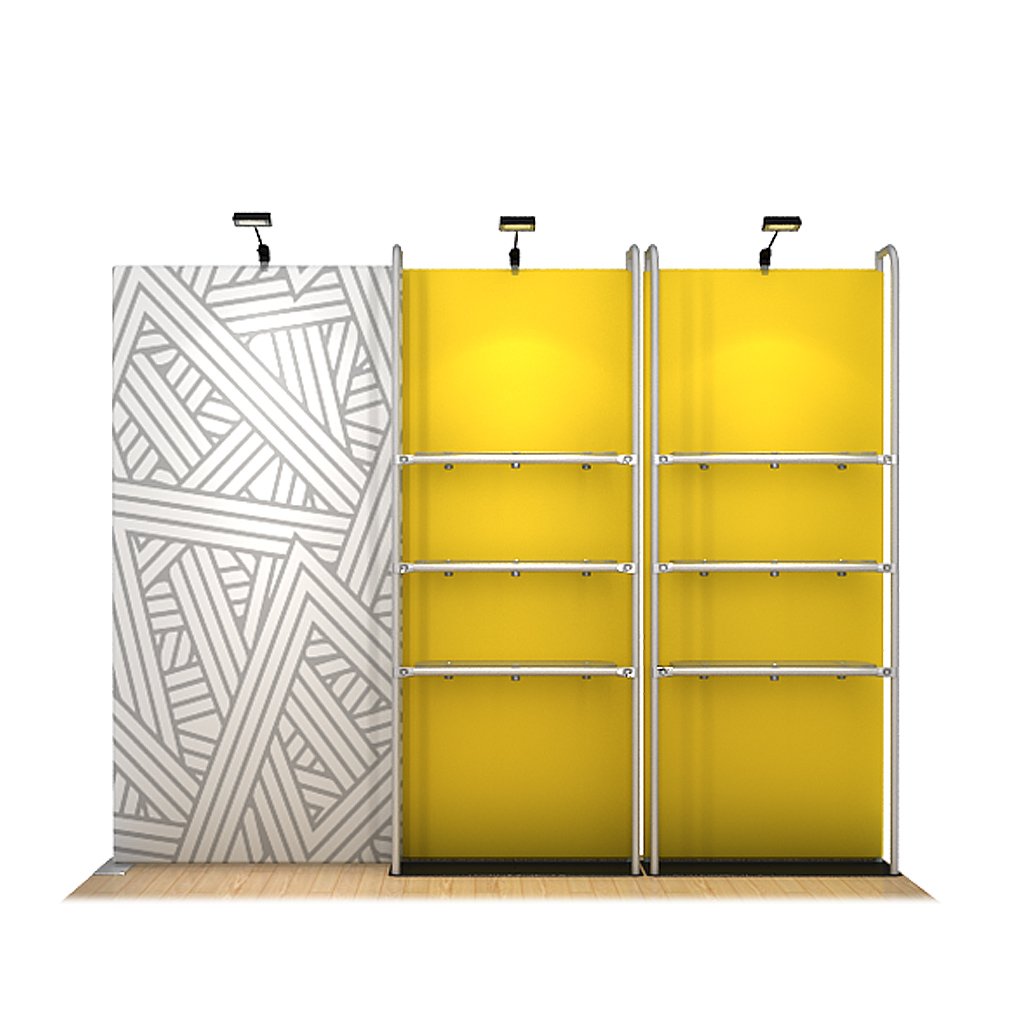 WaveLine® Merchandiser Kit 16 – White Base – Double-Sided GraphicWaveLine® Merchandiser Kit 16 – White Base – Double-Sided Graphic