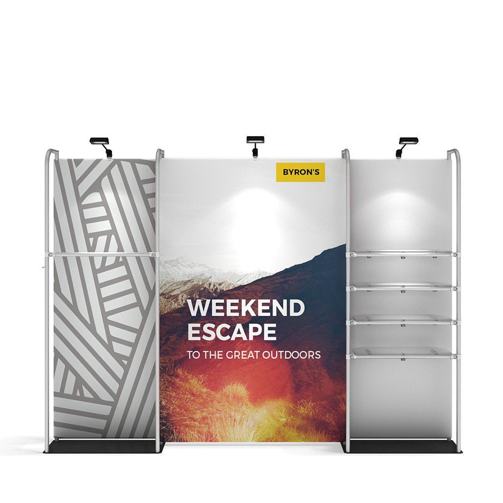 WaveLine® Merchandiser Kit 01 – White Base – Single-Sided GraphicWaveLine® Merchandiser Kit 01 – White Base – Single-Sided Graphic