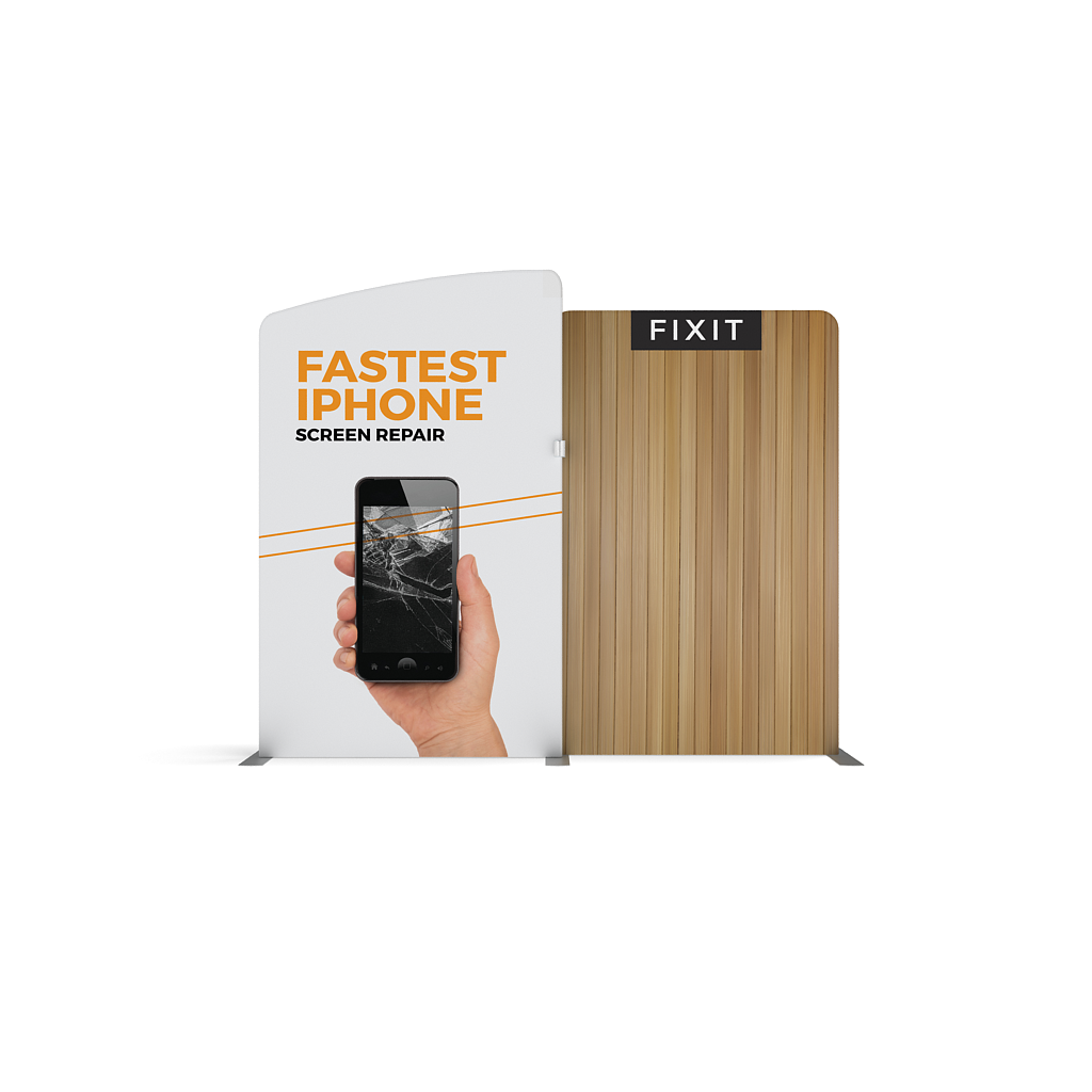 WaveLine Media® WLMEA1 Tension Fabric Display Kit 01 – Double-SidedWaveLine Media® WLMEA1 Tension Fabric Display Kit 01 – Double-Sided