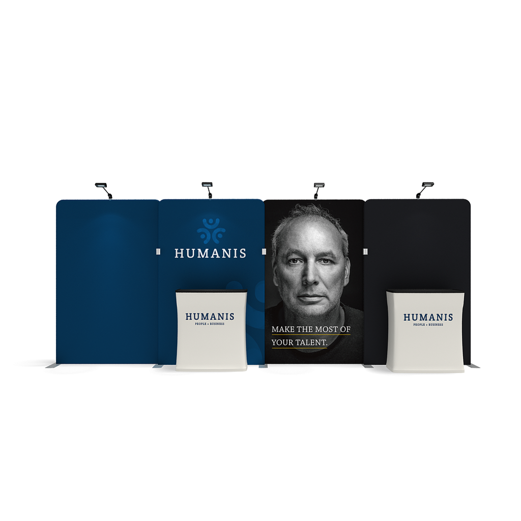 WaveLine Media® WLMEEEE Tension Fabric Display Kit 02 – Single-SidedWaveLine Media® WLMEEEE Tension Fabric Display Kit 02 – Single-Sided