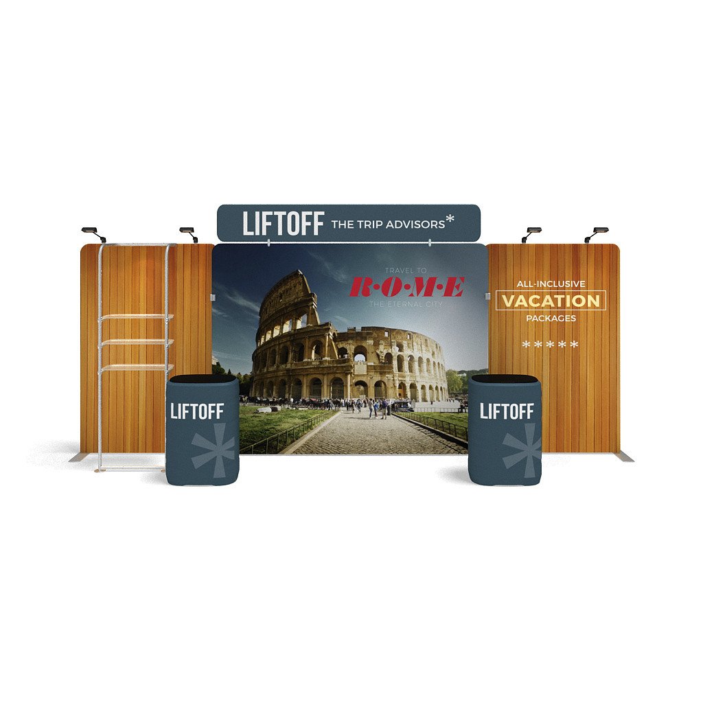 WaveLine Media® WLMEFE Tension Fabric Display Kit 03 – Single-SidedWaveLine Media® WLMEFE Tension Fabric Display Kit 03 – Single-Sided