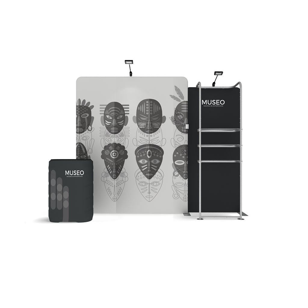 WaveLine Media® WLMMD Tension Fabric Display Kit 03 – Single-SidedWaveLine Media® WLMMD Tension Fabric Display Kit 03 – Single-Sided