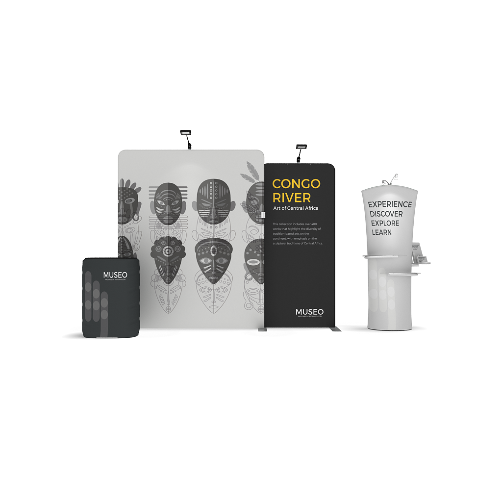 WaveLine Media® WLMMD Tension Fabric Display Kit 04 – Single-SidedWaveLine Media® WLMMD Tension Fabric Display Kit 04 – Single-Sided