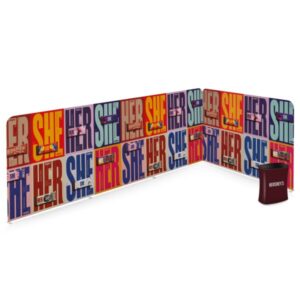 6m x 3m Soft Touch "L" Shapped Stand + Square Counter
