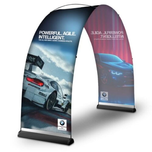 Bannerbow Display System and Graphic - Medium