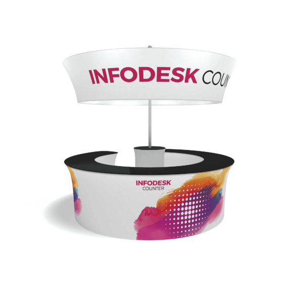 WaveLine® InfoDesk Counter and Blimp Kit