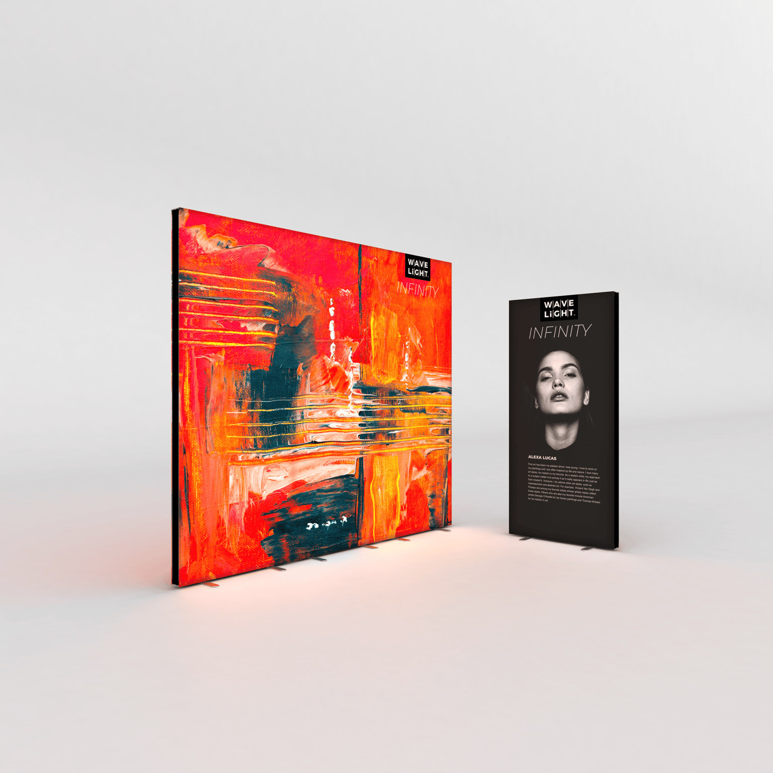 Wavelight® Infinity 360 Light-up Display Walls