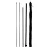 2.5m Fibreglass Rectangle Flag and Pole Kit - Image 2