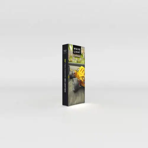 WaveLight® Casonara SEG Light Box Display - Double Sided 4ft
