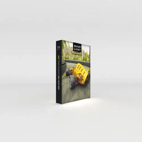 WaveLight® Casonara SEG Light Box Display - Double Sided 6ft