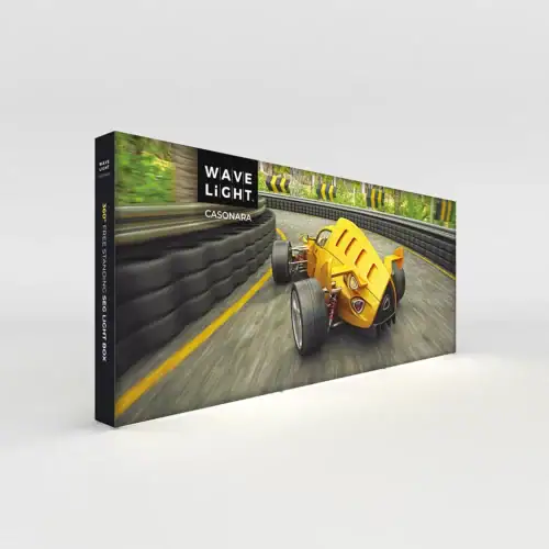 WaveLight® Casonara SEG Light Box Display - Double Sided 20ft