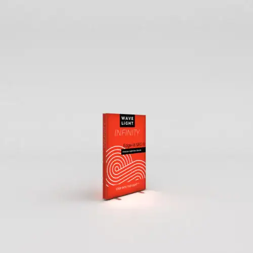 WaveLight® Infinity LED Light Box Display Stand - Extra Small Double Sided