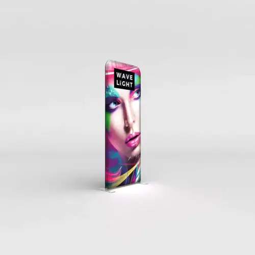 WaveLight® LED Backlit Display Wall - 3ft